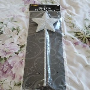 Glitter star wand